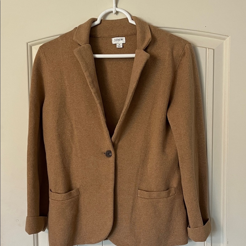 J. Crew Women's Camel Blazer